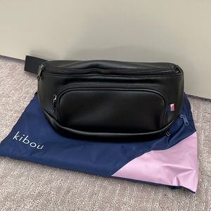 Kibou Vegan Leather Diaper Bag NWOT